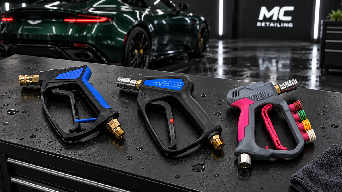 Pressure Washer Spray Guns Compared: Which One for Your Setup