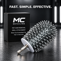 MC Detailing Pet Hair Removal Drill Attachment