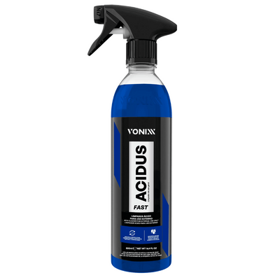 Vonixx Acidus Fast acid wheel cleaner and descaler 500ml spray bottle on white background