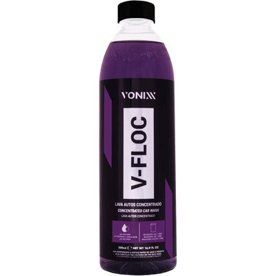 Vonixx V-Floc concentrated pH neutral car wash shampoo 500ml