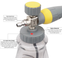 Tstar snow foam bottle showing wide filling neck