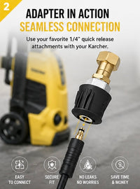 M22 14mm swivel adapter for Karcher pressure washer