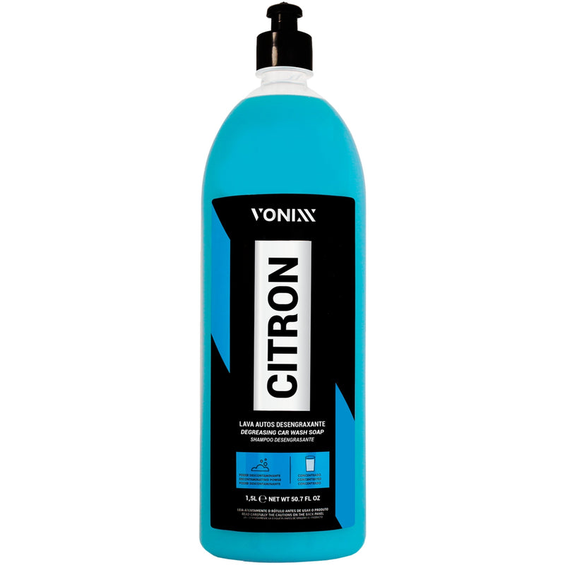 Vonixx Citron degreasing car wash soap bottle